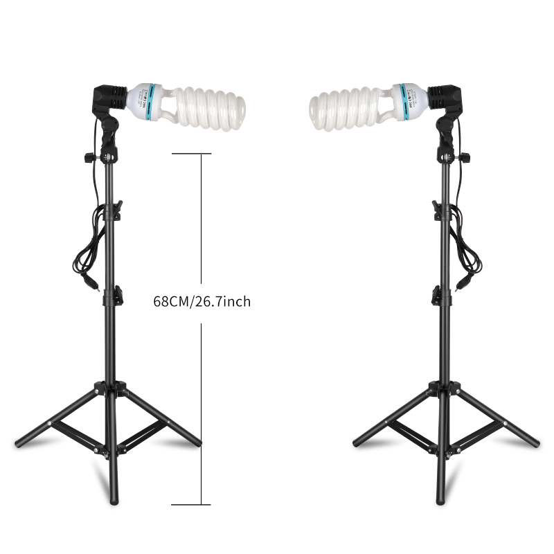 Photography Lighting Kit Portable - 2개 세트 135W 5500K 사진 촬영