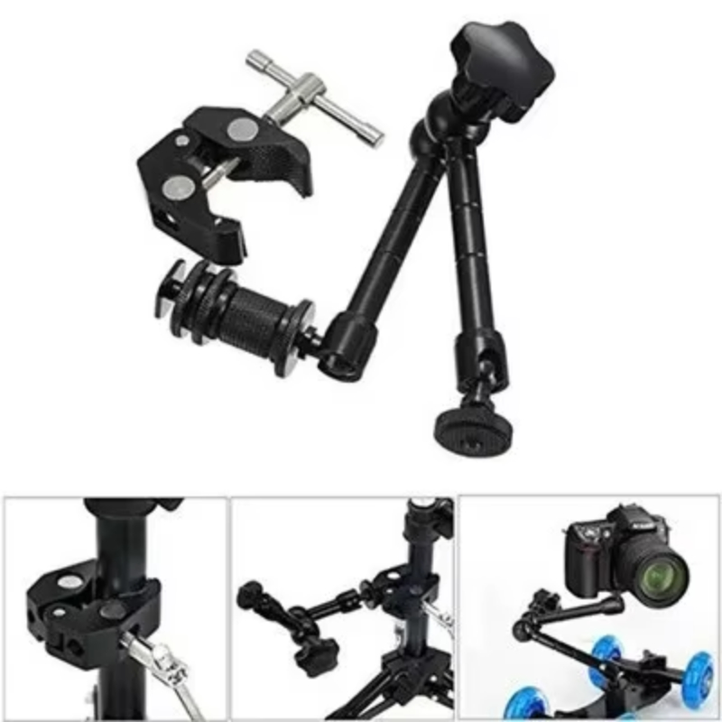 Photography Lighting Description - 슈퍼 클램프 7/11인치 조절 가능한 매직