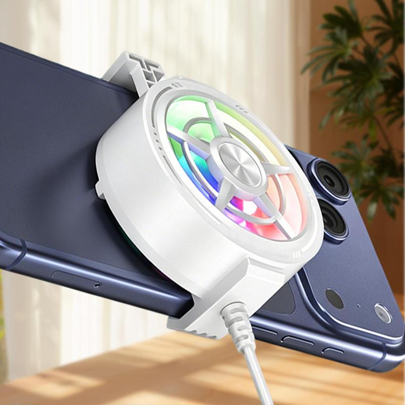 클립형 휴대폰 쿨러 팬 저소음 RGB 조명 USB 전원 - Photography Lighting Game 리뷰 및 가격